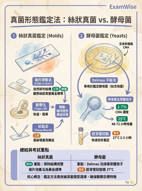 醫檢師 - 真菌診斷與治療 - AI 圖文解析預覽