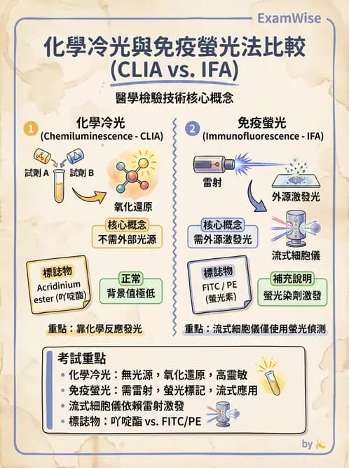 醫檢師 - 實驗室測試免疫法 - AI 圖文解析預覽