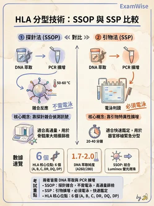 醫檢師 - 組織型與移植免疫學 - AI 圖文解析預覽