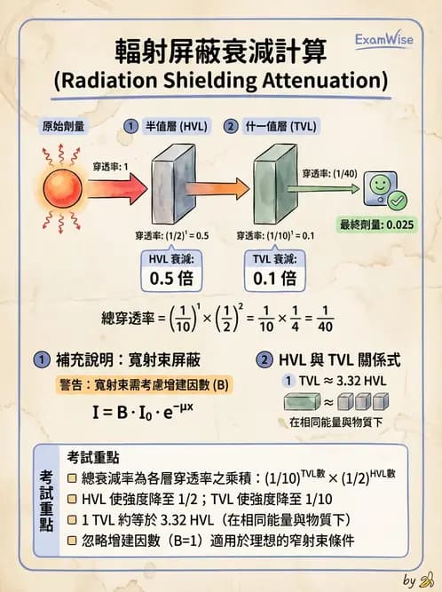 放射 - 屏蔽計算 - AI 圖文解析預覽