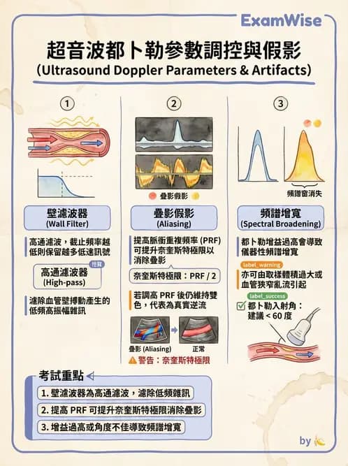 放射 - 都普勒超音波 - AI 圖文解析預覽