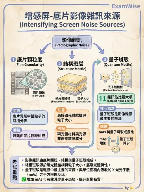 放射 - X光交互作用與影像品質 - AI 圖文解析預覽