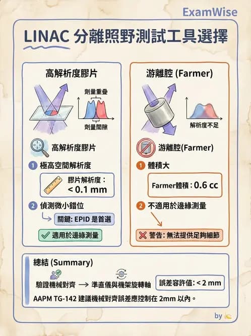 放射 - 放射治療劑量儀器與特殊設備品保 - AI 圖文解析預覽