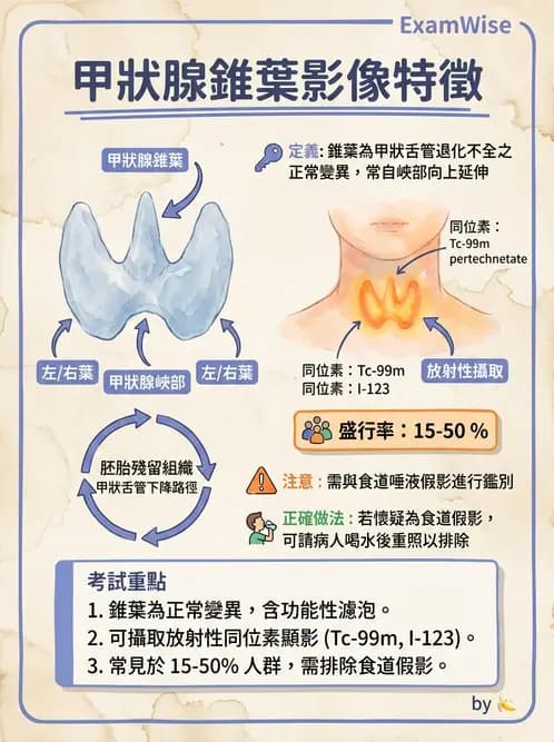 放射 - 甲狀腺造影 - AI 圖文解析預覽