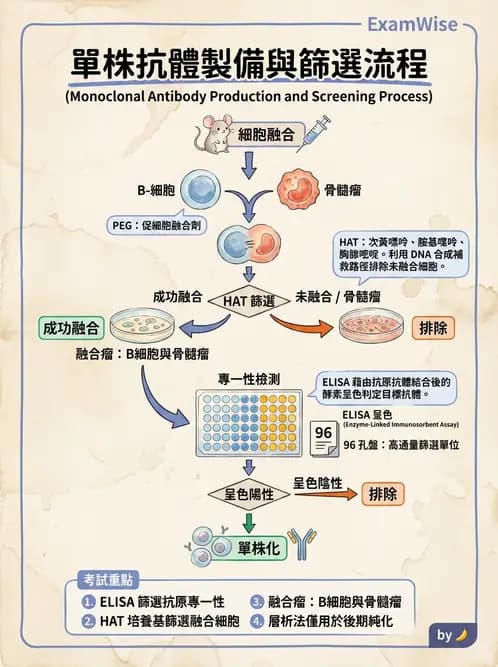 放射 - 抗體製備與標幟技術 - AI 圖文解析預覽