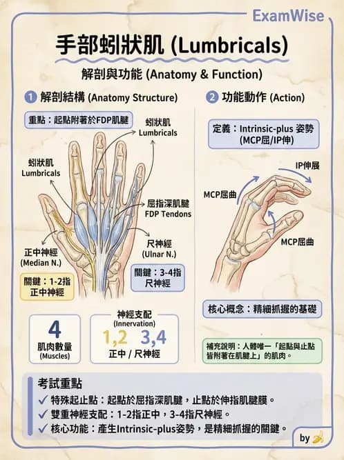 放射 - 上肢肌肉 - AI 圖文解析預覽