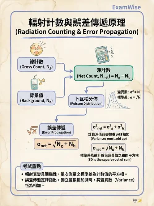 放射 - 放射計數統計 - AI 圖文解析預覽