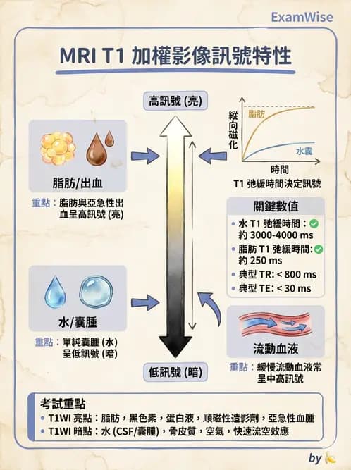 放射 - 磁振造影原理 - AI 圖文解析預覽