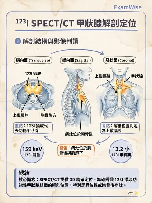 放射 - 甲狀腺造影 - AI 圖文解析預覽