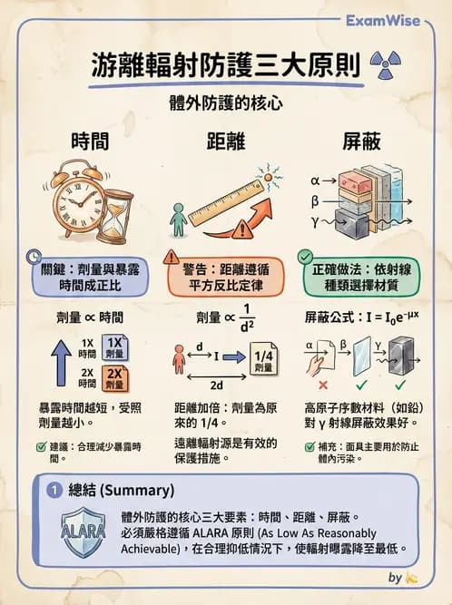 放射 - 輻射安全與保健物理 - AI 圖文解析預覽