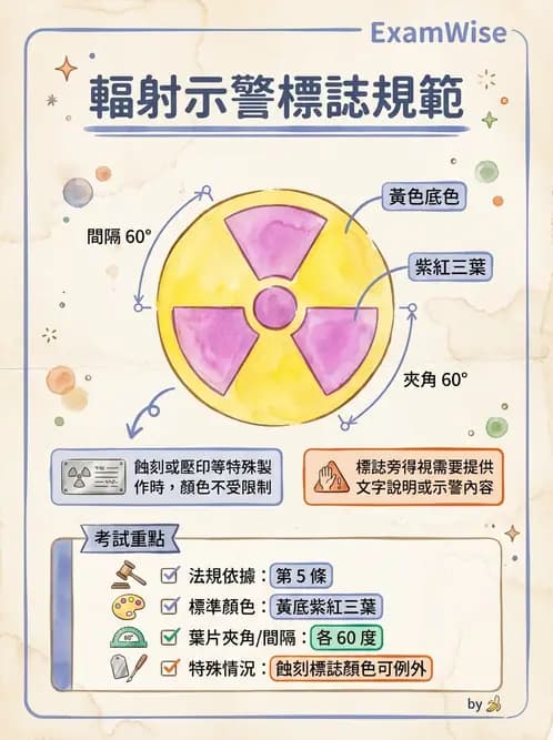 放射 - 輻射安全與保健物理 - AI 圖文解析預覽