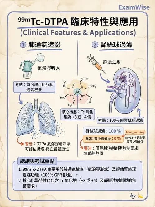 放射 - 肺肝膽與製劑通則 - AI 圖文解析預覽
