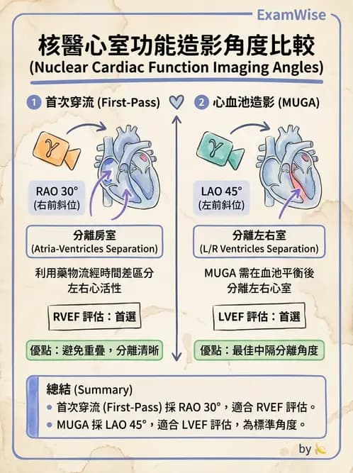 放射 - 心室功能造影 - AI 圖文解析預覽