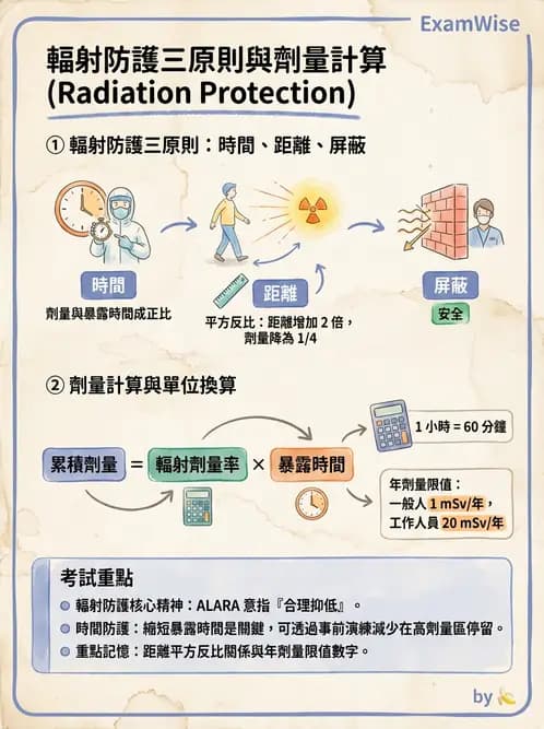 放射 - 體外劑量 - AI 圖文解析預覽