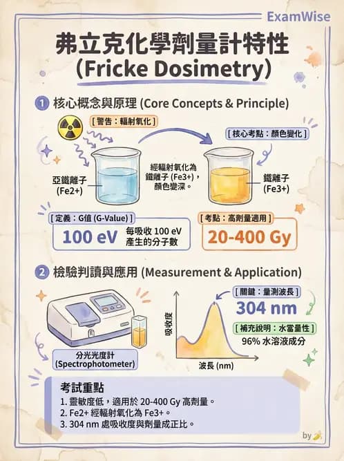 放射 - 劑量計 - AI 圖文解析預覽