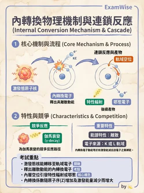 放射 - 放射性蛻變模式 - AI 圖文解析預覽