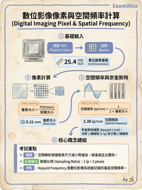 放射 - X光成像系統與影像品質 - AI 圖文解析預覽