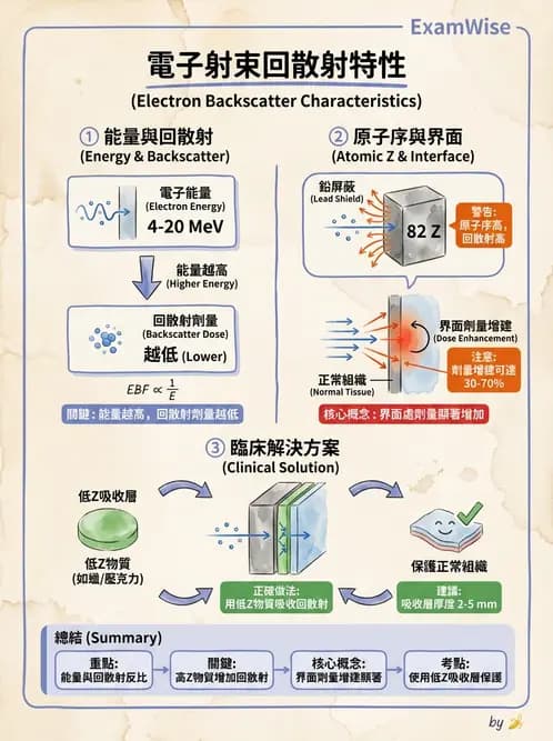放射 - 電子射束臨床技術與應用 - AI 圖文解析預覽