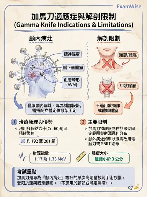 放射 - SRS/SRT臨床適應與治療計畫 - AI 圖文解析預覽