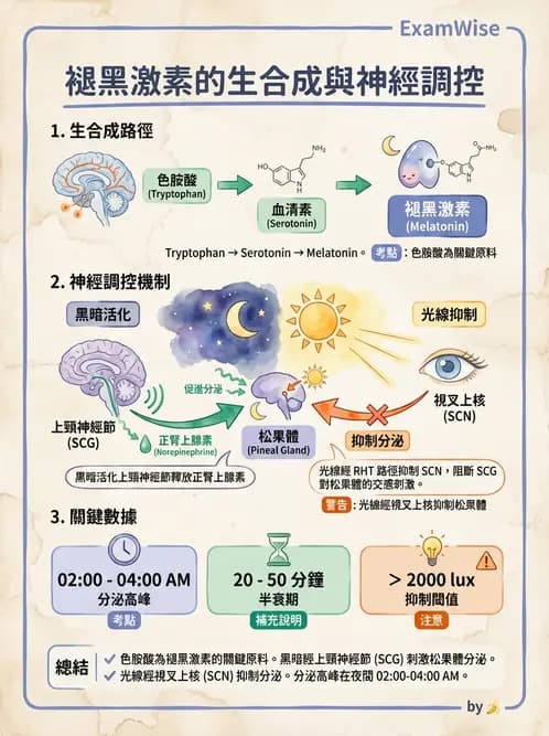 放射 - 內分泌生理 - AI 圖文解析預覽