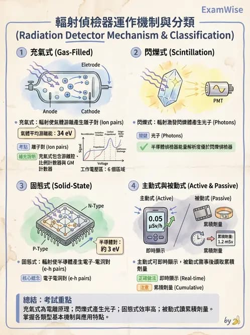 放射 - 充氣式偵檢器 - AI 圖文解析預覽