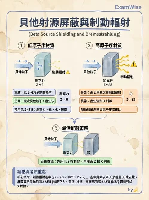 放射 - 屏蔽設計與材料選擇 - AI 圖文解析預覽