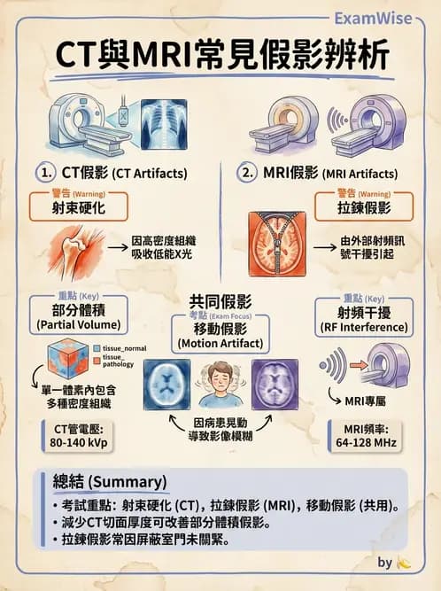 放射 - 電腦斷層攝影原理與技術 - AI 圖文解析預覽