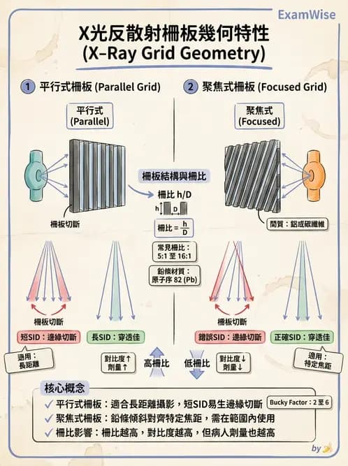 放射 - X光成像系統與影像品質 - AI 圖文解析預覽