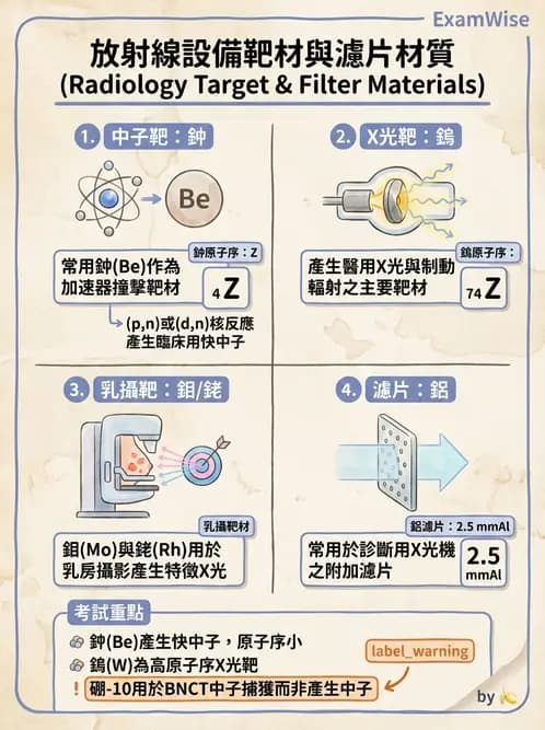 放射 - 質子及中子治療機 - AI 圖文解析預覽