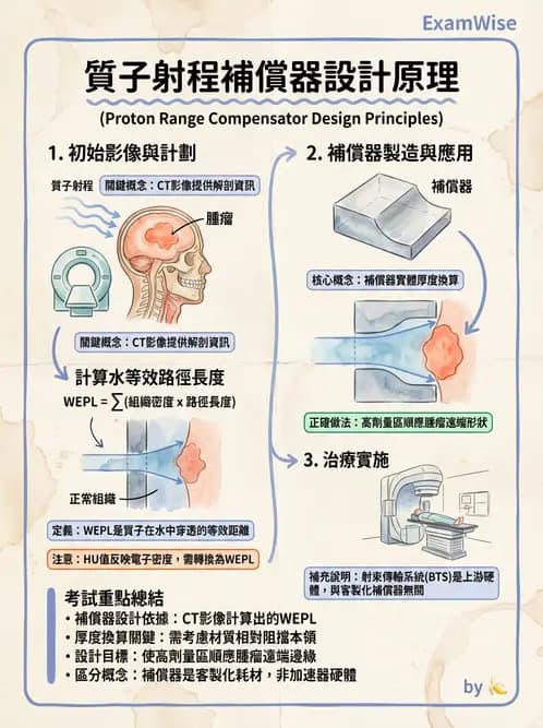 放射 - 質子與粒子治療 - AI 圖文解析預覽