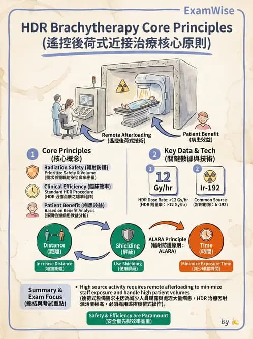 放射 - 近接放射治療臨床計畫與應用 - AI 圖文解析預覽