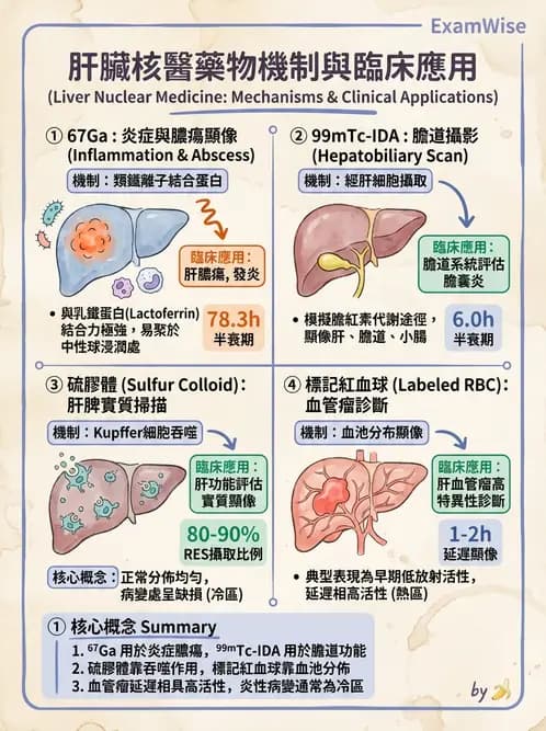放射 - 肝膽造影 - AI 圖文解析預覽