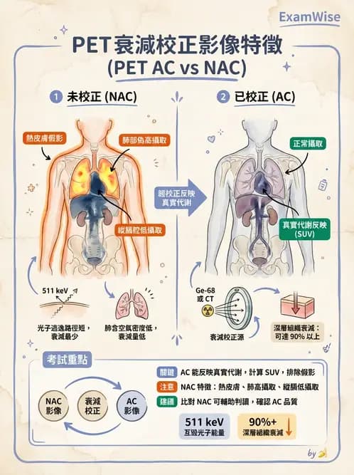 放射 - PET造影原理與重組 - AI 圖文解析預覽