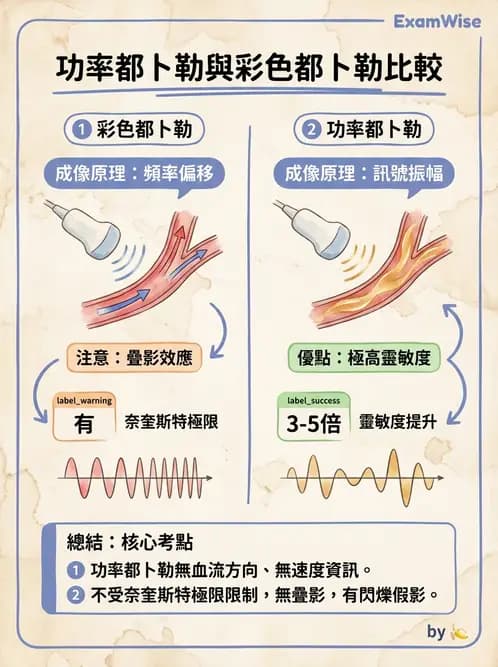 放射 - 都普勒超音波 - AI 圖文解析預覽