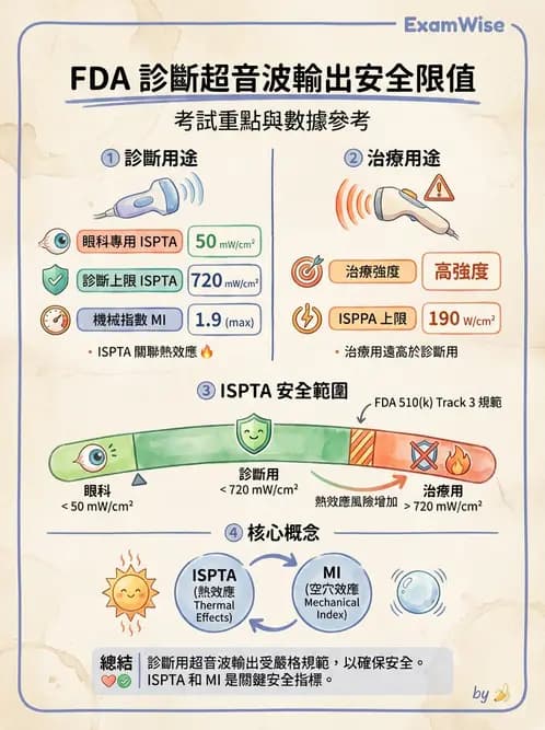 放射 - 超音波物理與系統原理 - AI 圖文解析預覽