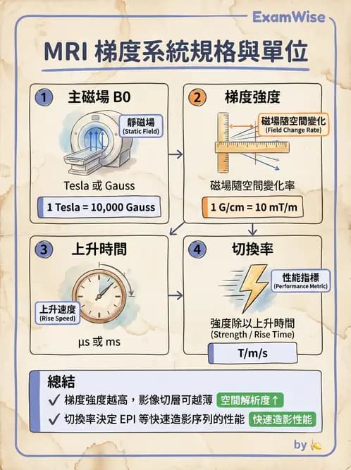 放射 - 梯度線圈與空間編碼 - AI 圖文解析預覽