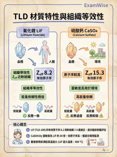 放射 - 固態與其他劑量計 - AI 圖文解析預覽