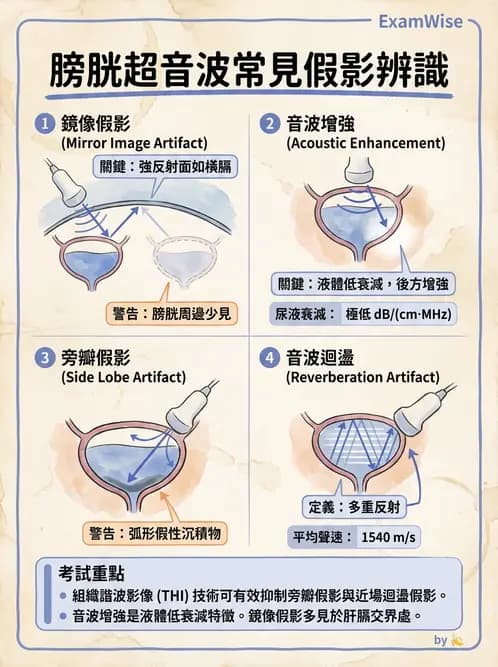 放射 - 泌尿生殖與小器官超音波 - AI 圖文解析預覽