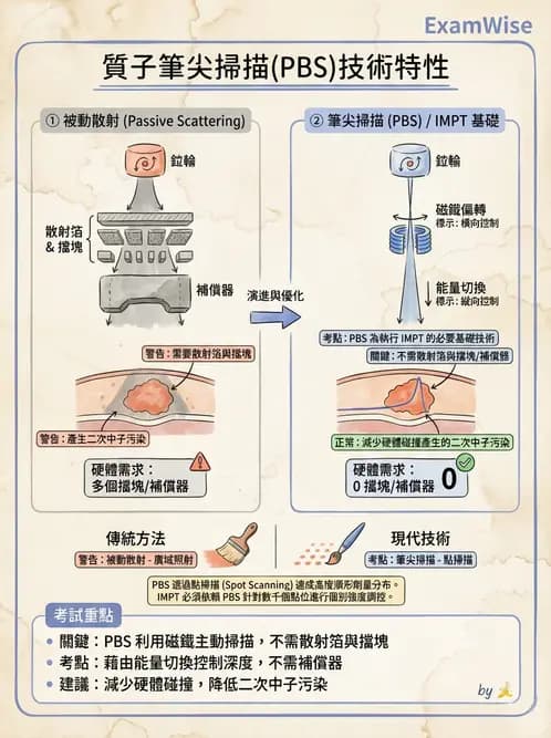 放射 - 質子與粒子治療 - AI 圖文解析預覽