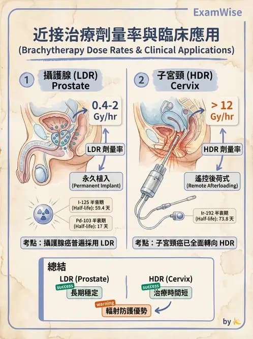 放射 - 插種近接治療 - AI 圖文解析預覽
