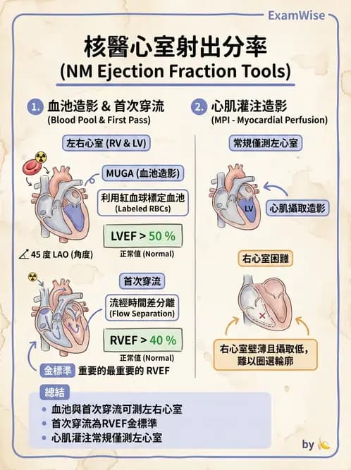 放射 - 心室功能造影 - AI 圖文解析預覽