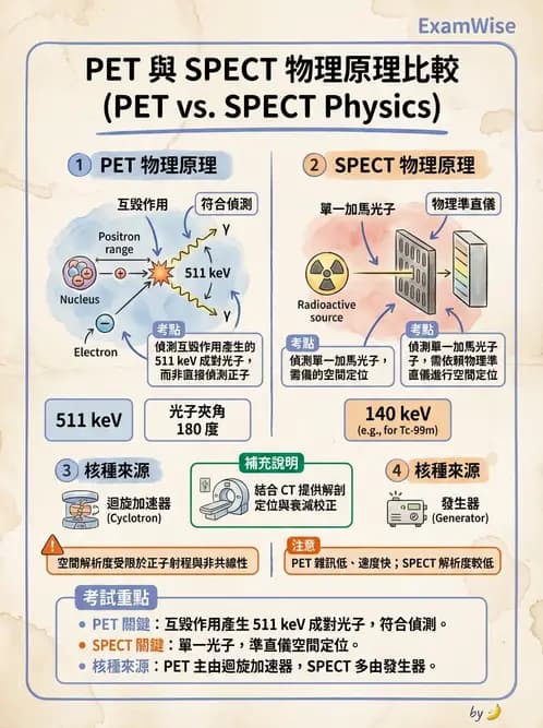放射 - SPECT造影儀與品管 - AI 圖文解析預覽