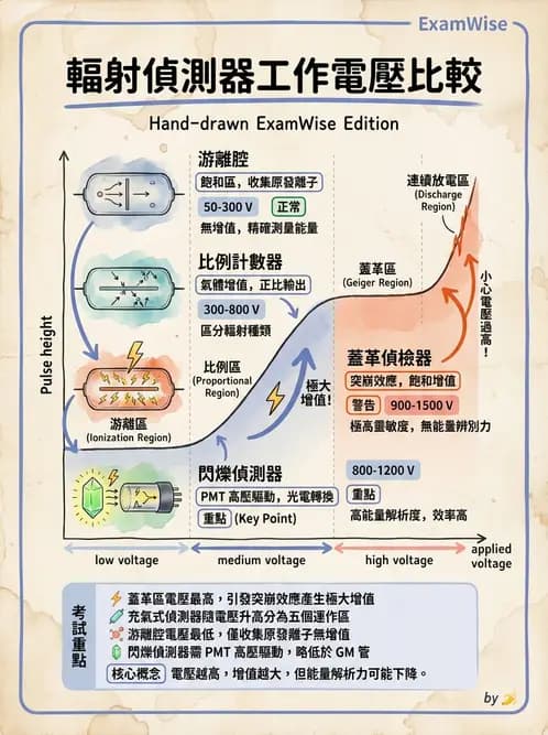 放射 - 充氣式偵測器 - AI 圖文解析預覽