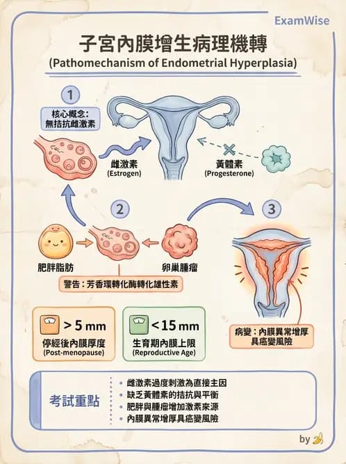 放射 - 生殖系統及乳房疾病 - AI 圖文解析預覽