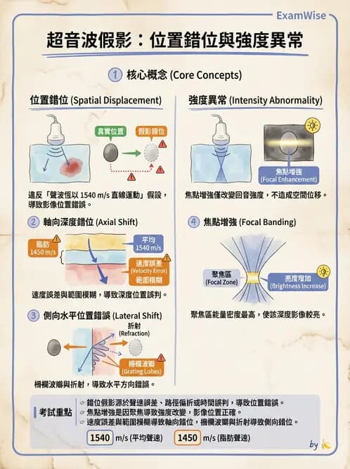 放射 - 超音波成像與都卜勒 - AI 圖文解析預覽