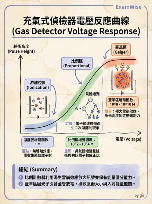 放射 - 充氣式偵檢器 - AI 圖文解析預覽