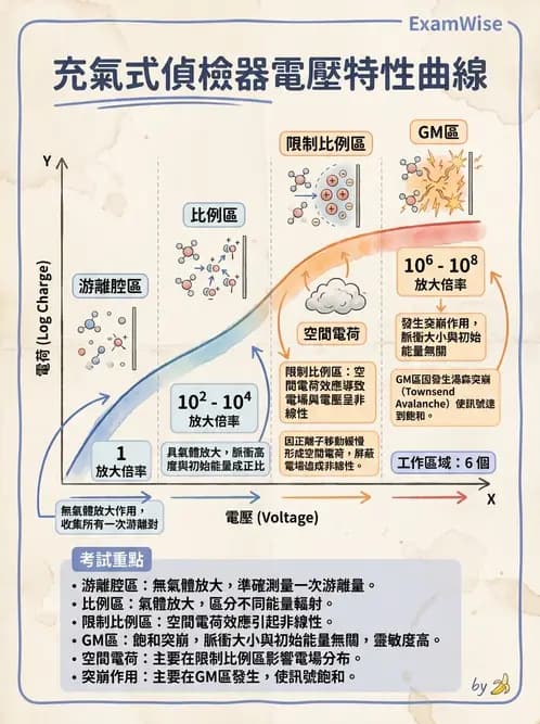 放射 - 充氣式偵檢器 - AI 圖文解析預覽