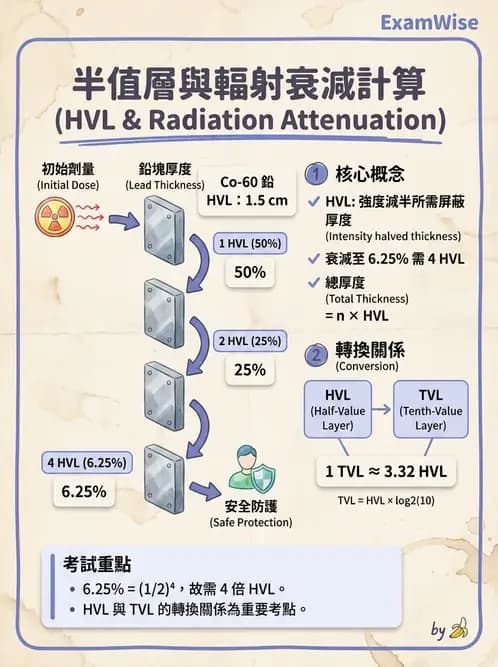 放射 - 屏蔽計算 - AI 圖文解析預覽