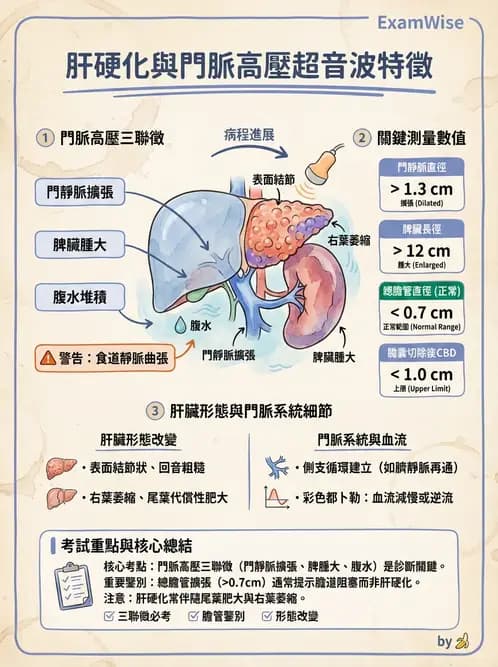 放射 - 肝臟超音波 - AI 圖文解析預覽