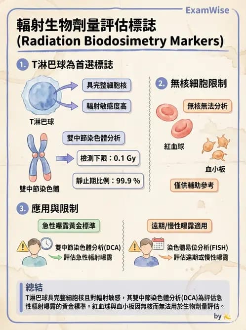 放射 - 組織與腫瘤輻射效應 - AI 圖文解析預覽